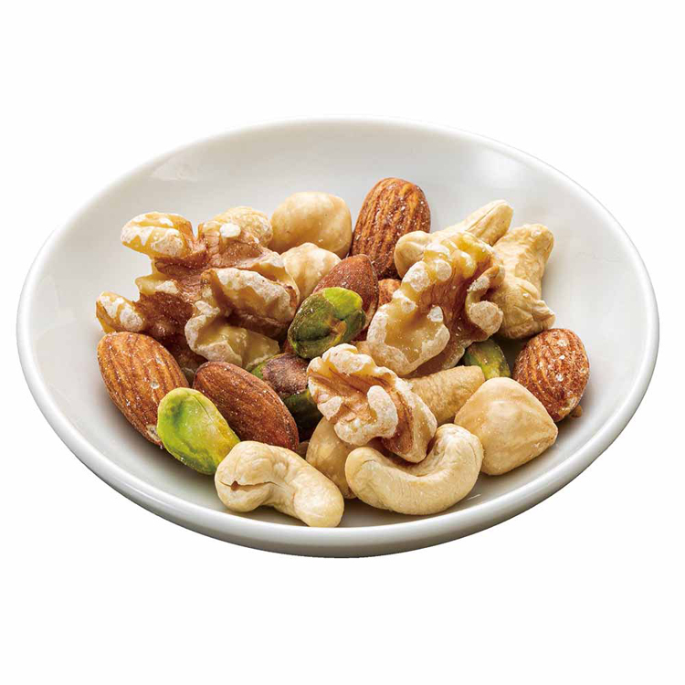 ミックスナッツピスタチオアーモンドクルミカシューナッツヘーゼルナッツ食べきりサイズ健康美容ピスタチオ入り食べきりミックスナッツ5種 