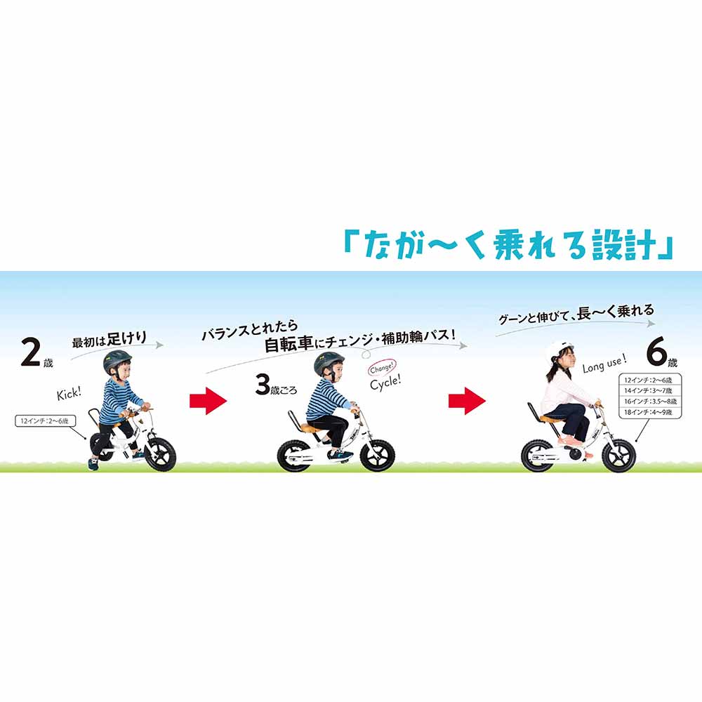 自転車 キッズ 子供 幼児 初めて キックバイク 男の子 女の子 2歳から