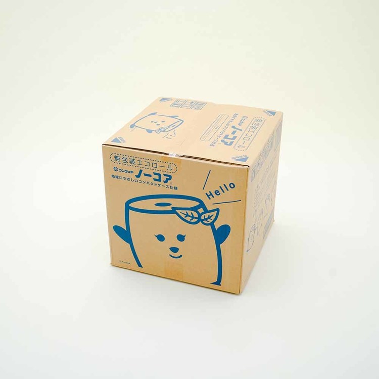 無包装エコロールトイレットペーパー無包装エコロール古紙エコ大容量無包装エコロール170ｍ×27巻JPノーコア 