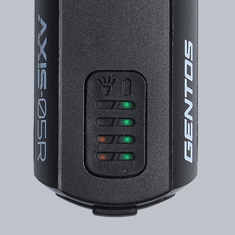 バイクライトジェントスGENTOSLED充電式リチウムイオン電池230ルーメン防噴流IPX5時速10〜25km/hバイクライト80ルクス時速10〜25km/hブラックAXIS 