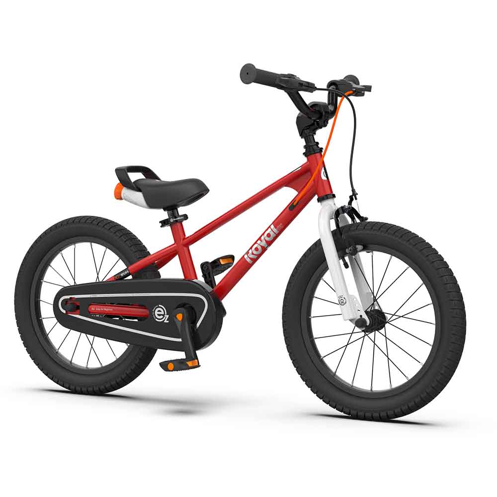 自転車 幼児車 子供車 バランスバイク ペダル着脱式 2.4インチ極太タイヤ ハンドル付きサドル 16インチ (9部組)EZ Freestyle RB16B-30 67962 (代引不可) (TD)の画像