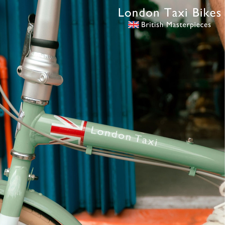 折り畳み自転車自転車おしゃれ北欧街乗り通勤通学くすみカラー目立つコンパクトおりたたみ【完成車】折りたたみ自転車20インチスチールSHIMANO製6段変速スタンド付きLondonTaxi 