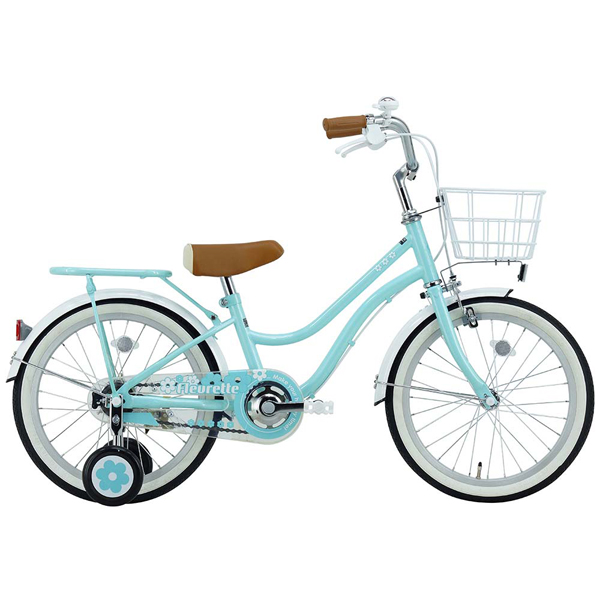 自転車 幼児 子供用 16インチ ラベンダー ピンク ブルー ガーリー