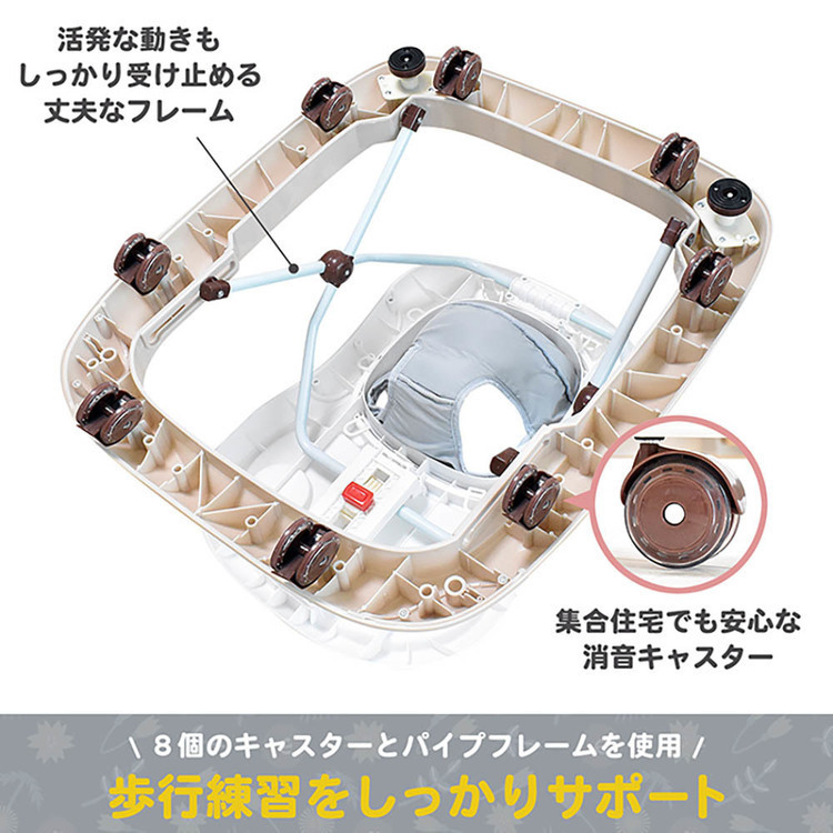 てくてくウォーカー歩行器赤ちゃんベビーウォーカー歩く練習てくてくウォーカーJTCBABY 