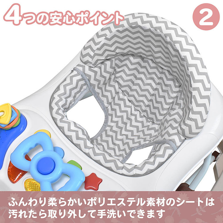 てくてくウォーカー歩行器赤ちゃんベビーウォーカー歩く練習てくてくウォーカーJTCBABY 