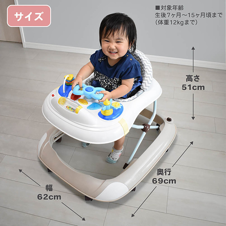 てくてくウォーカー歩行器赤ちゃんベビーウォーカー歩く練習てくてくウォーカーJTCBABY 