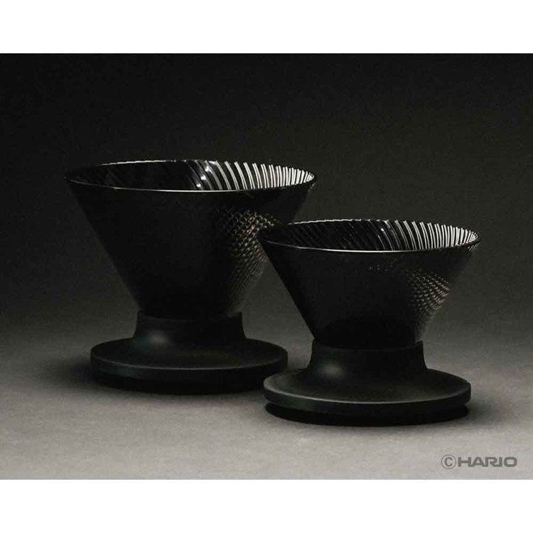 HARIOドリッパーコーヒーハリオシンプルV60ドリッパーNEO011-2杯用ブラックHARIO 