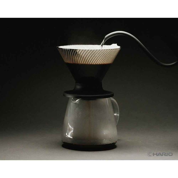 HARIOドリッパーコーヒーハリオシンプルV60ドリッパーNEO011-2杯用ブラックHARIO 