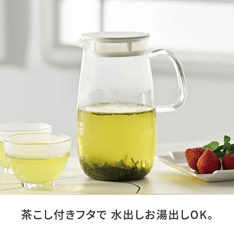 HARIO麦茶ポットむぎちゃんハリオシンプルレンジでかんたん麦茶ポットむぎちゃん1.0LHARIO 