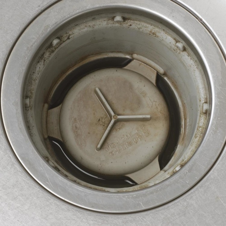 排水口防臭ステンレス製排水トラップシンク清掃洗いやすいステンレス排水トラップ下村企販 