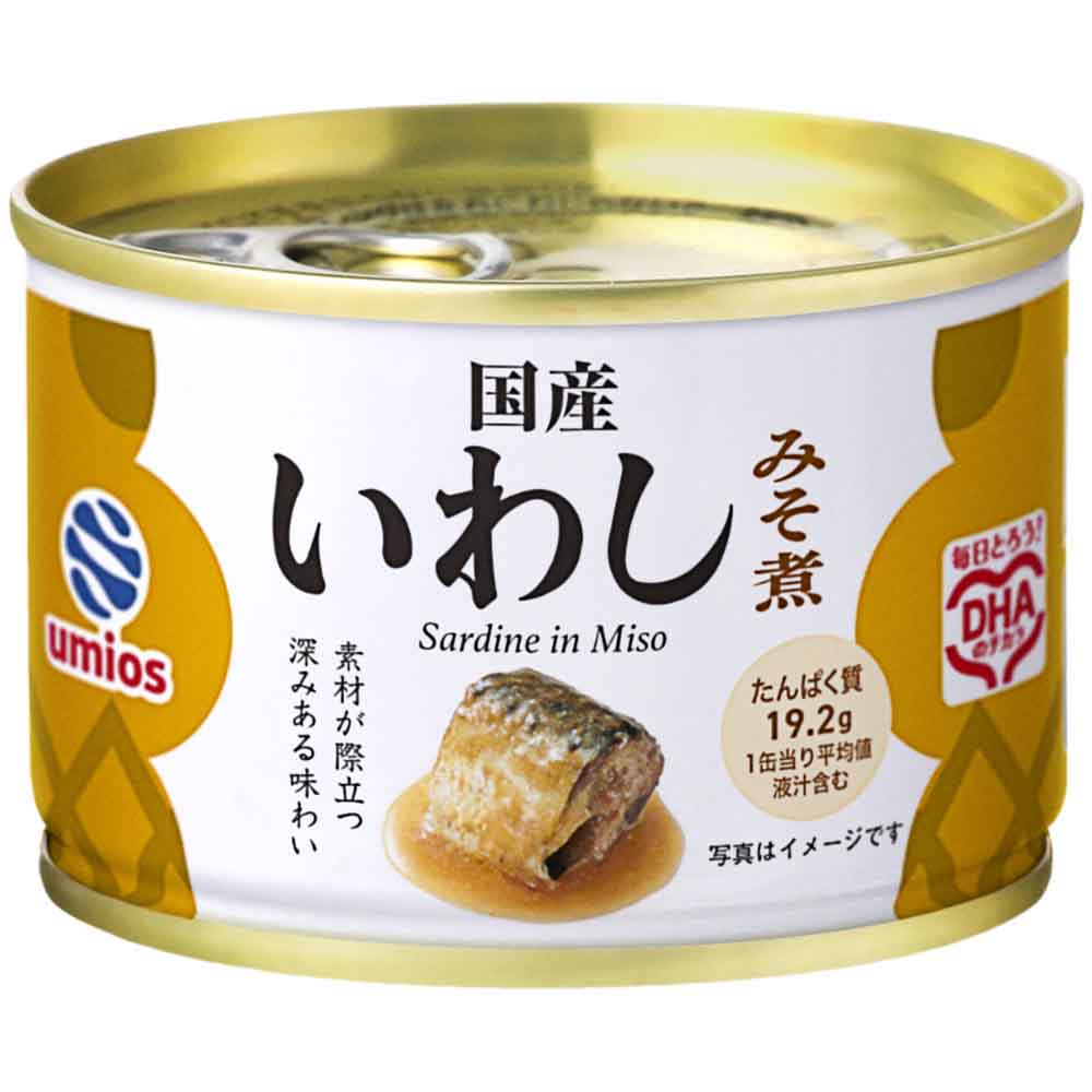 いわし 缶詰 国産 Umios セット 24個 味噌煮 水煮 煮付 保存食 非常食