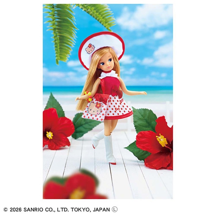 リカちゃん キティ かわいい サンリオ レトロリカ 日焼けしたキティと