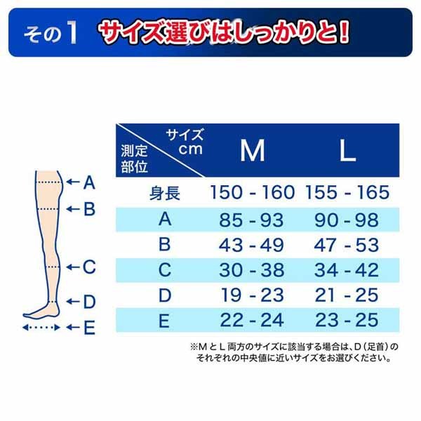 着圧ソックスQttoおうちでメディキュットロングMブラック 