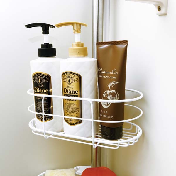 浴室突張りラック