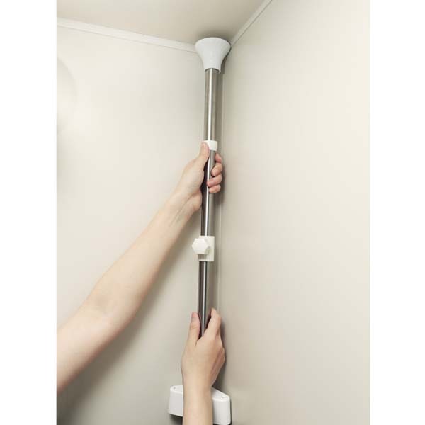 浴室突張りラック