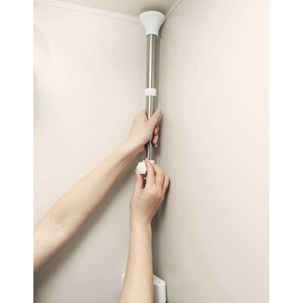 浴室突張りラック