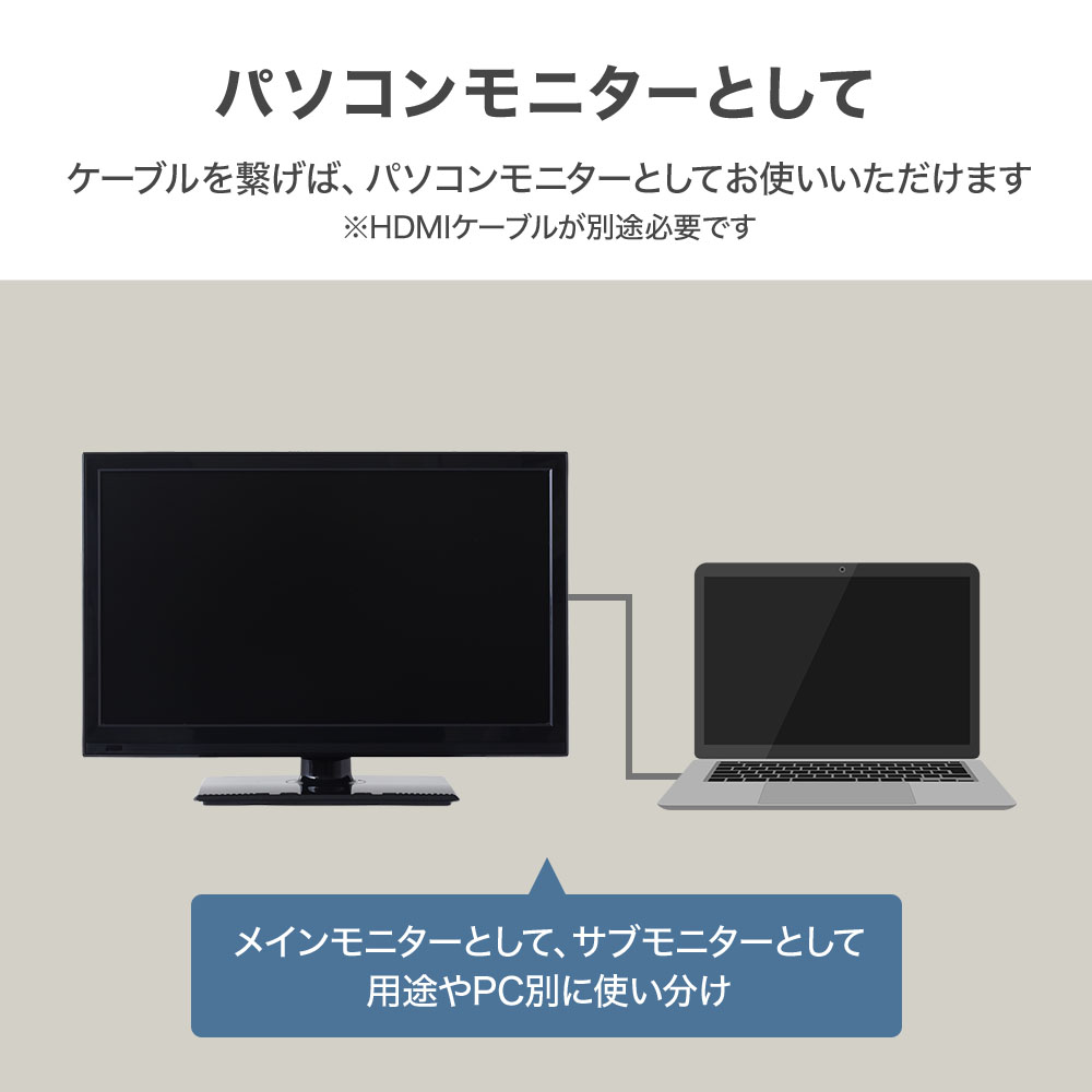 テレビ 19型 TV 液晶テレビ 19インチ 19V 本体 液晶 DVDプレーヤー内蔵 壁掛け HDMI dvd一体型 一人暮らし 地上波 寝室  地デジ : 121021-iris : アイリストップマート - 通販 - Yahoo!ショッピング