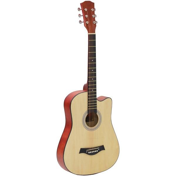 アコースティックギター ダークブラウン・ナチュラル LEGEND WG-15 Brown Sunburst アコースティックギター初心者12点セット