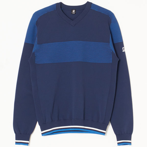 安い ブリヂストン ゴルフウェア メンズ 長袖 セーター 秋 冬 Vネック おしゃれ 保温 防寒 長袖vネックセーター ブリヂストンゴルフ Vgm02b メール便 のオシャレな Queseriabebes Com