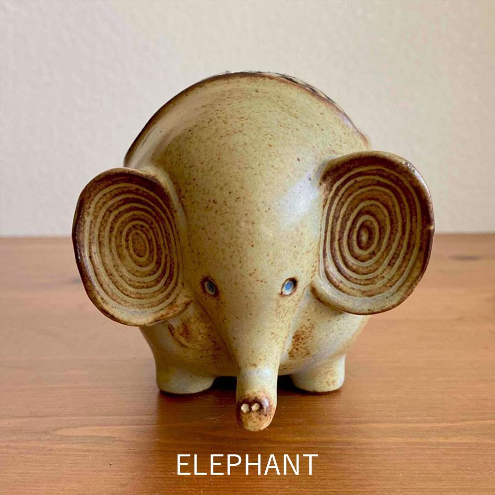 貯金箱 セラミックバンク ゾウ ブタ ぶた 貯金箱可愛い おしゃれ