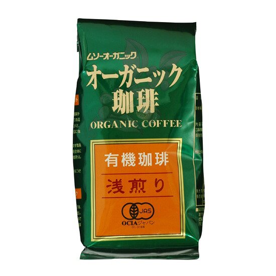 ムソー オーガニック珈琲 浅煎り 【粉】 200g