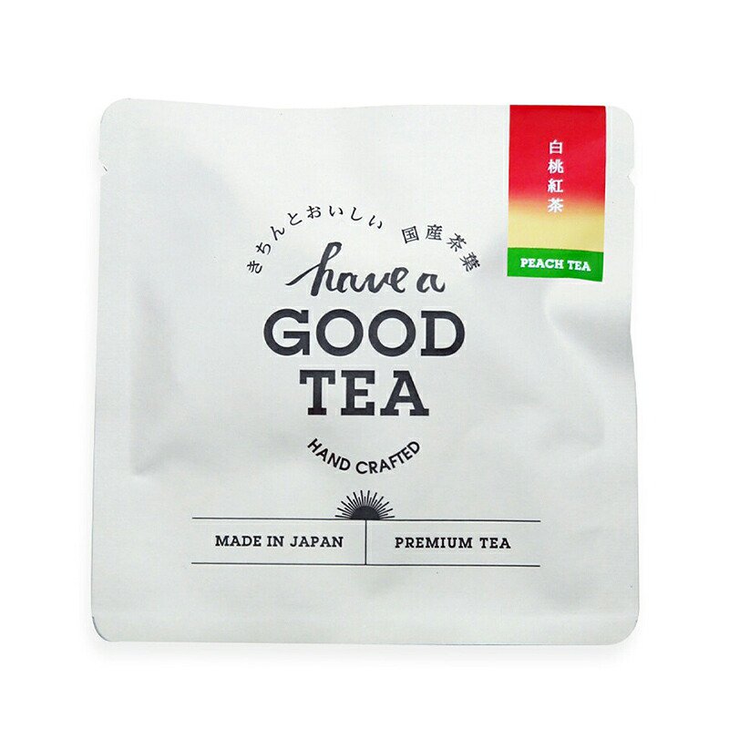 have a GOOD TEA 川中島白桃紅茶（T-bag 1個入り）ハーブティー 紅茶 ティー 国 ...