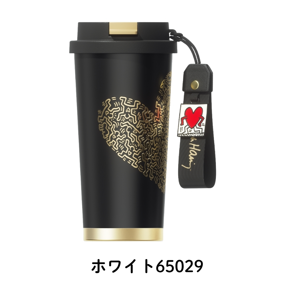 GERM キース・ヘリング マグ 500ml ストラップ付 タンブラー
