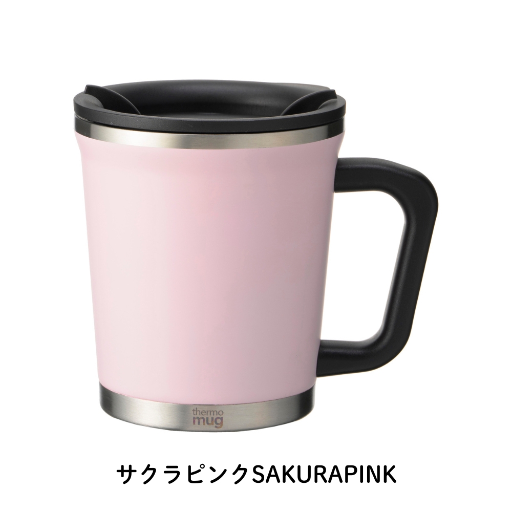 thermo mug マグカップ DM18-30 300ml 蓋付き ステンレス 保温 保冷