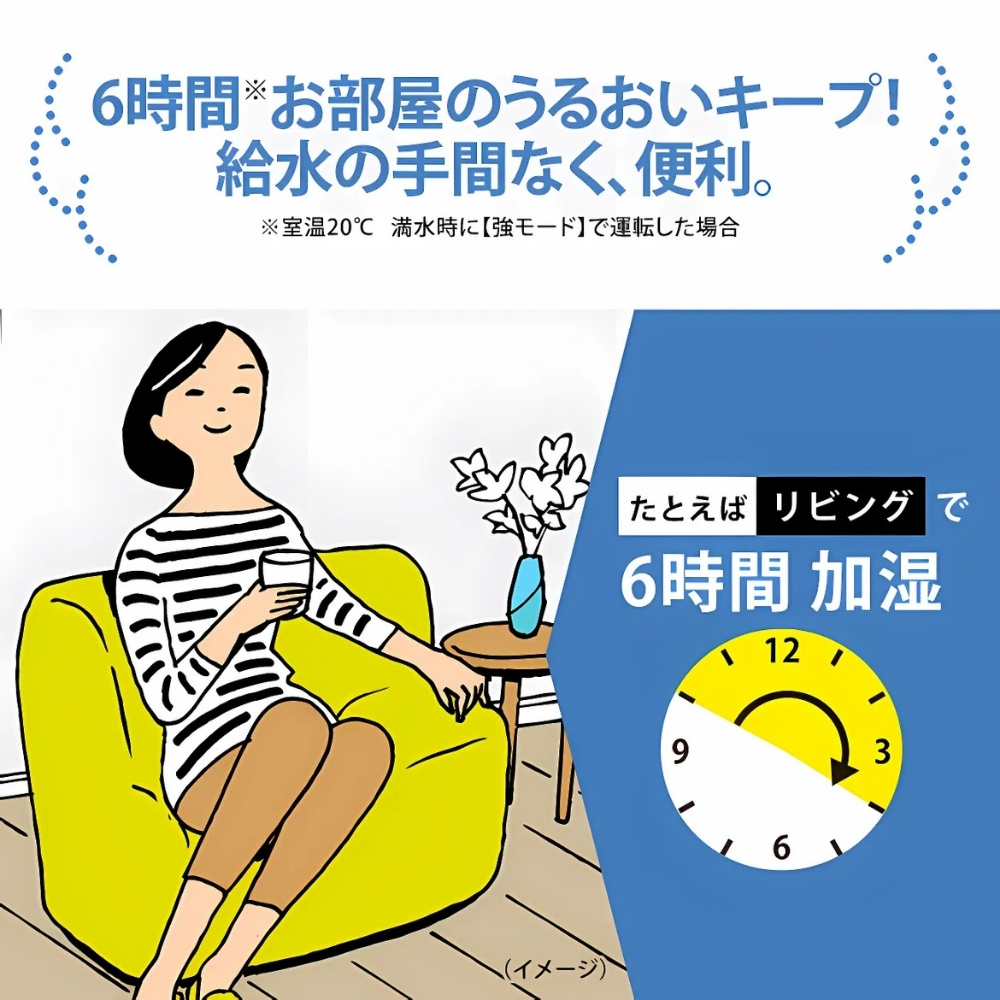 象印（ZOJIRUSHI） スチーム加湿器 2.2L EE-RU35 WA スチーム式 6畳~10