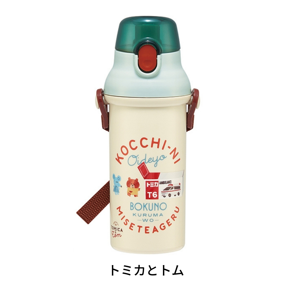 スケーター 抗菌直飲プラボトル 水筒 キッズ 直飲み 480m PSB5SANAG
