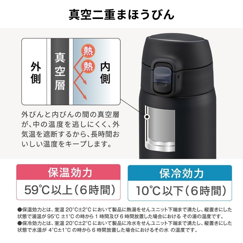 ピーコック魔法瓶工業 ピーコック 水筒 直飲み ワンタッチ マグボトル