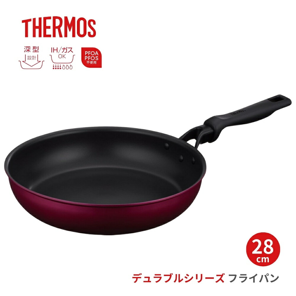 �T�[���X �f�����u���V���[�Y �t���C�p�� KFM-028 R IH�Ή� �K�X�� 28cm �[�^ �ł����ɂ��� ���S �f�� PFOA�s�g�p PFOS�s�g�p