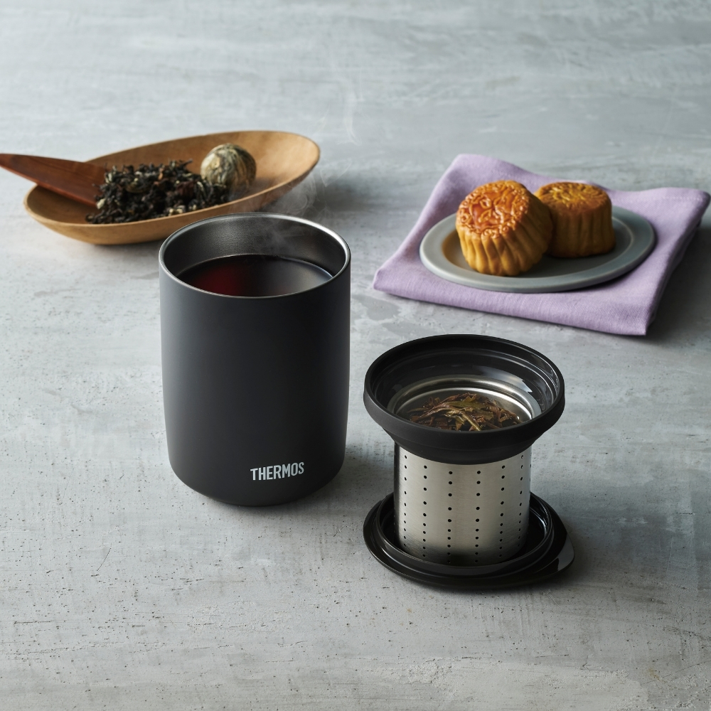 THERMOS（サーモス） 真空断熱ティータンブラー 400ml JTB-400FI 食洗