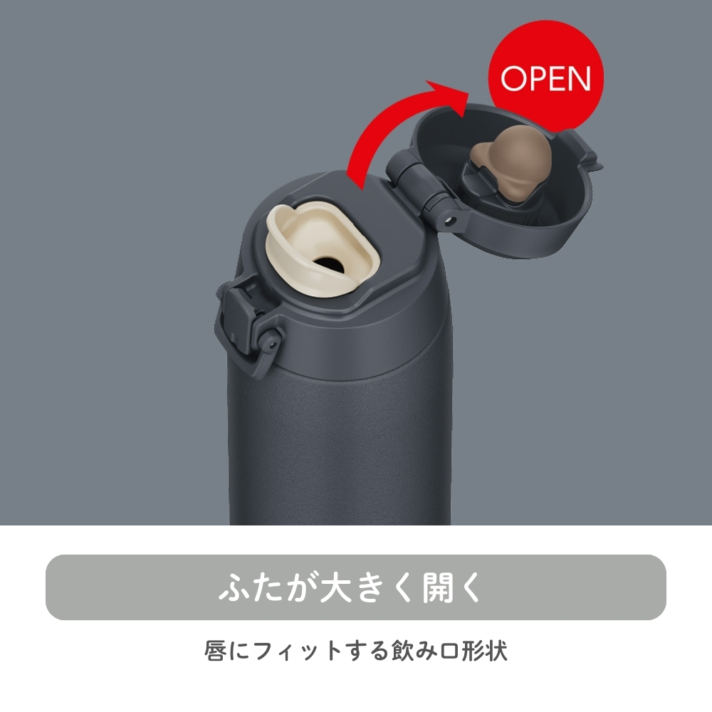 THERMOS（サーモス） 水筒 800ml 真空断熱ケータイマグ JPC-800 保冷