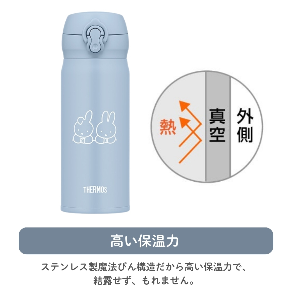 THERMOS（サーモス） 水筒 400ml 真空断熱ケータイマグ JNL-406DS JNL