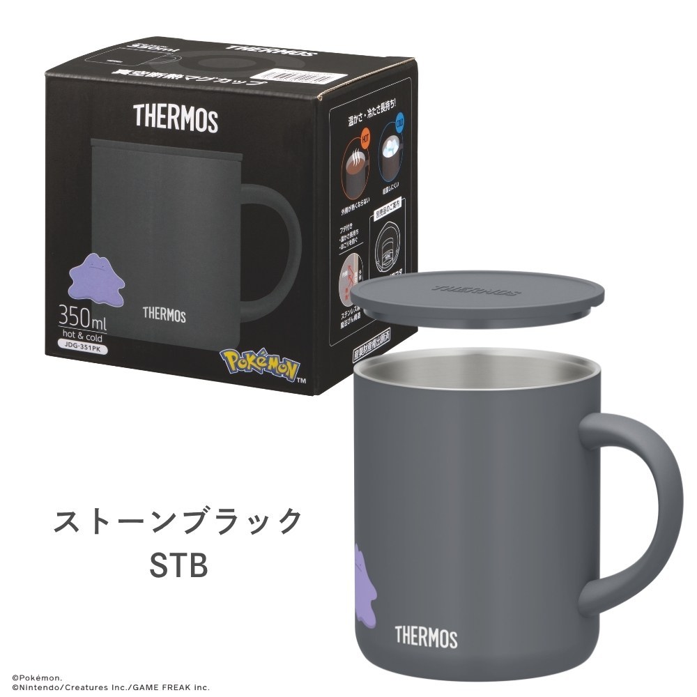 THERMOS（サーモス） 新発売 ポケモン 真空断熱マグカップ 350ml JDG