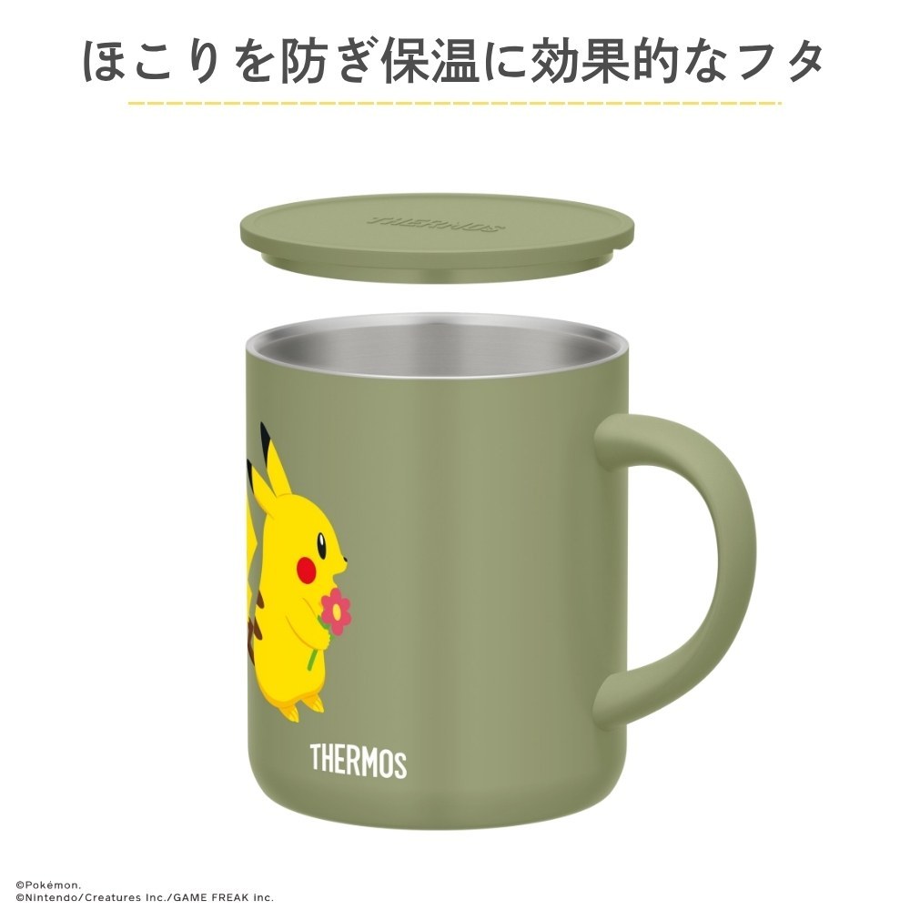 THERMOS（サーモス） 新発売 ポケモン 真空断熱マグカップ 350ml JDG