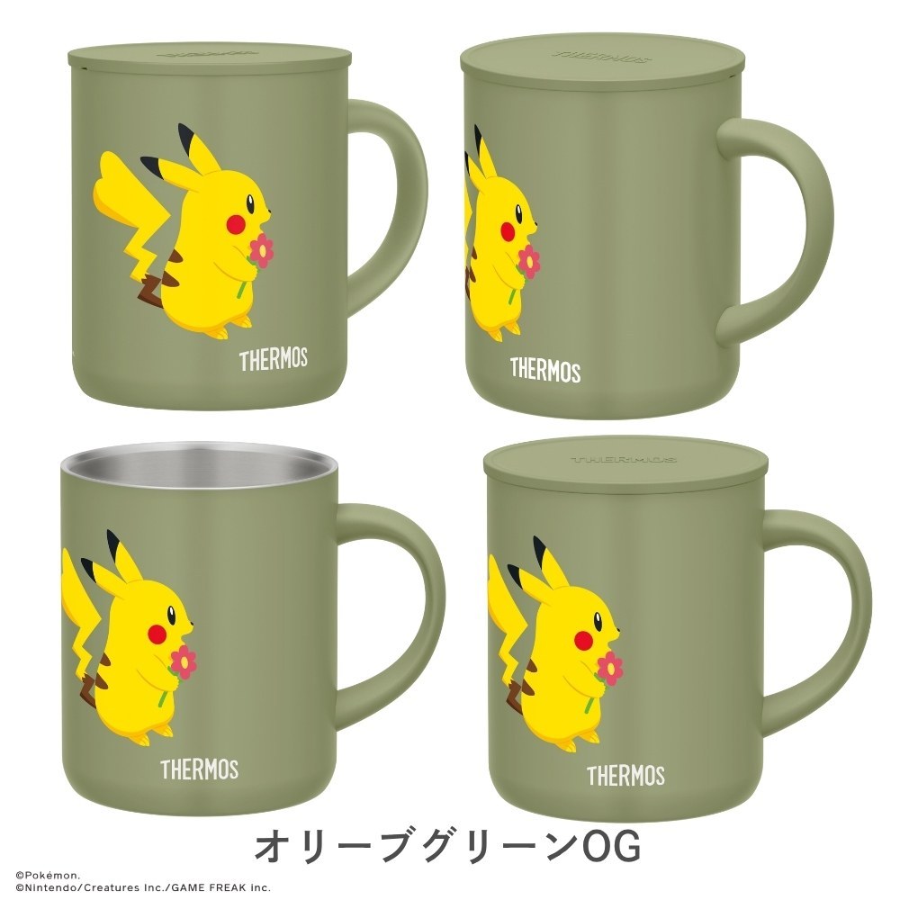 THERMOS（サーモス） 新発売 ポケモン 真空断熱マグカップ 350ml JDG