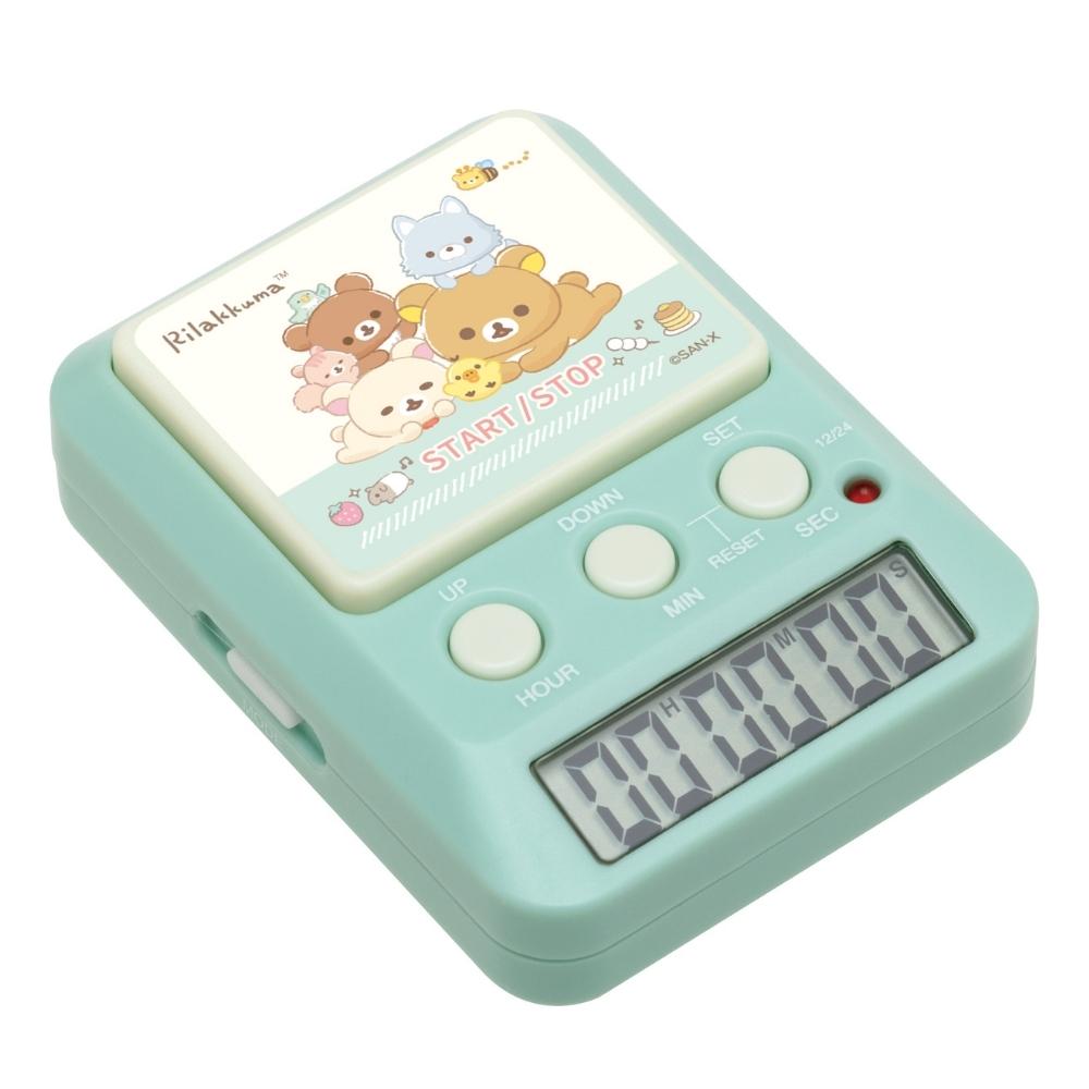 ドリテック サンエックス 学習タイマー 消音 リラックマ すみっコ