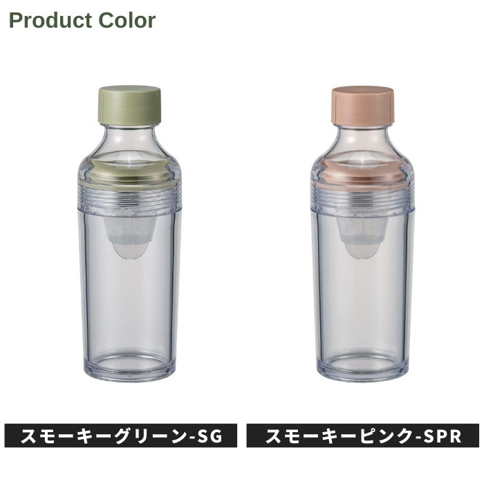 HARIO ハリオ 水筒 ミニサイズ マグ 160ml ポータブルタイプ 水出し茶ボトル 日本製 食洗機対応 フィルターインボトル FIBP-16  :fibp16:彩り空間 - 通販 - Yahoo!ショッピング
