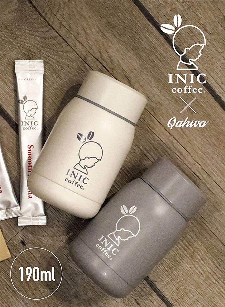 税込) INIC 2個セット ステンレスボトル INIC×QAHWA coffee 容器 