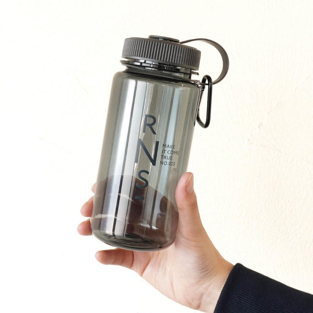 マリオ ハンドル付きボトル 水筒 クリア ドリンクボトル 490ml