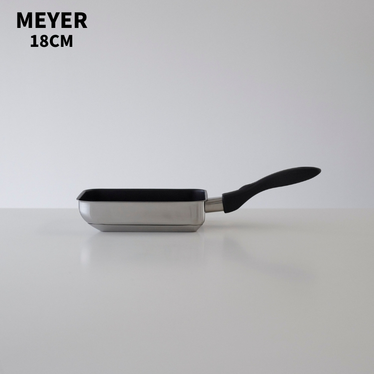 Meyer マイヤー 18cm エッグパン 玉子焼き フライパン Ih対応 Me2 Em ステンレススチール 鍋 Me2em 彩り空間 通販 Yahoo ショッピング