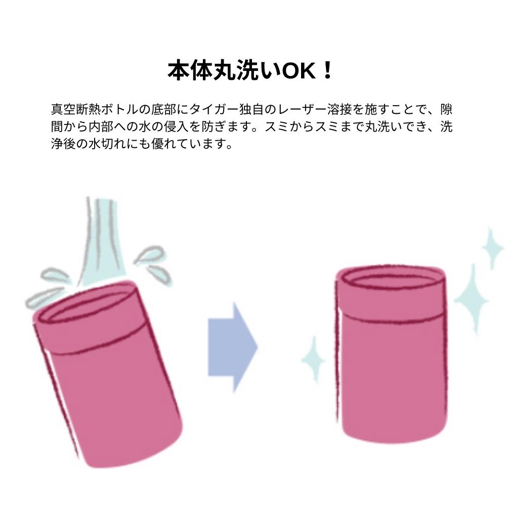 タイガー 水筒 底カバープレゼント 魔法瓶 600ml ステンレス