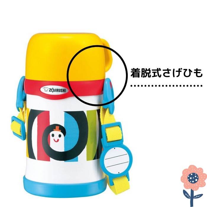 象印（ZOJIRUSHI） 水筒 コップ付き キッズ 子供 ステンレス ボトル
