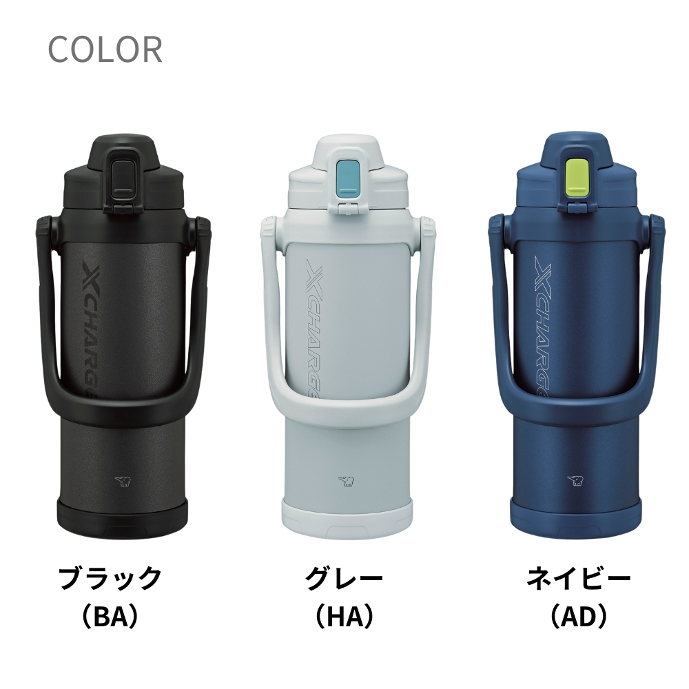 象印 イオン クールボトル 【2本セット】 水筒 1.5リットル 象印 ステンレスクールボトル SD-BE20 ジャグ 水筒 マグボトル