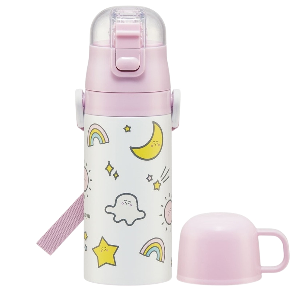 スケーター 水筒 2way ストロー コップ付 マグ キッズ SKCP3