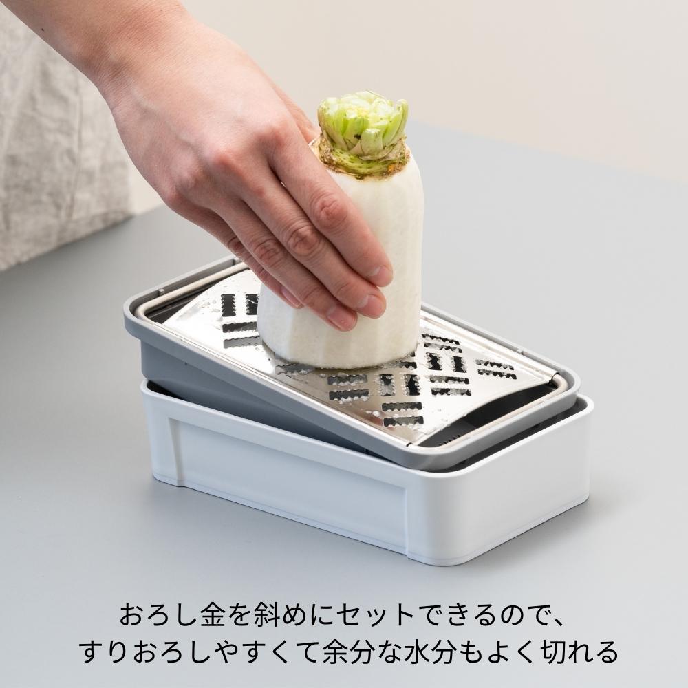 サンクラフト しゃきふわ 大根おろし器 SSK-14 日本製 おろし金 ステンレス おろし器 おろし グレーター 料理 調理器具