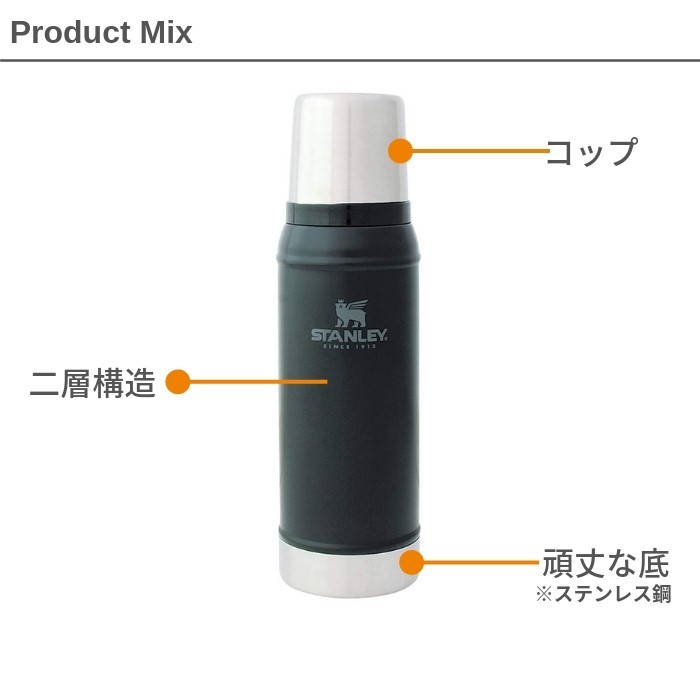 STANLEY  ★新品未使用  水筒 Stanley UNBREAKABLE マイルストーン 水筒 新品未使用 - メルカリ
