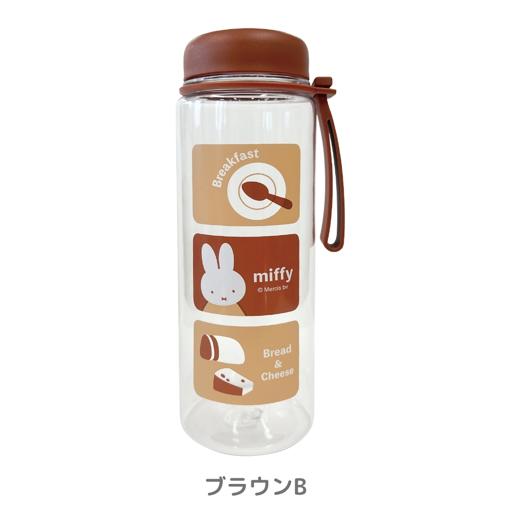 クツワ ミッフィー プラボトル 500ml EB421 水筒 ボトル クリアボトル
